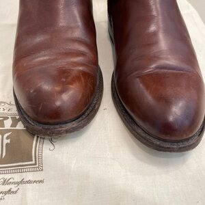 FRYE Jayden Button Tall Redwood
